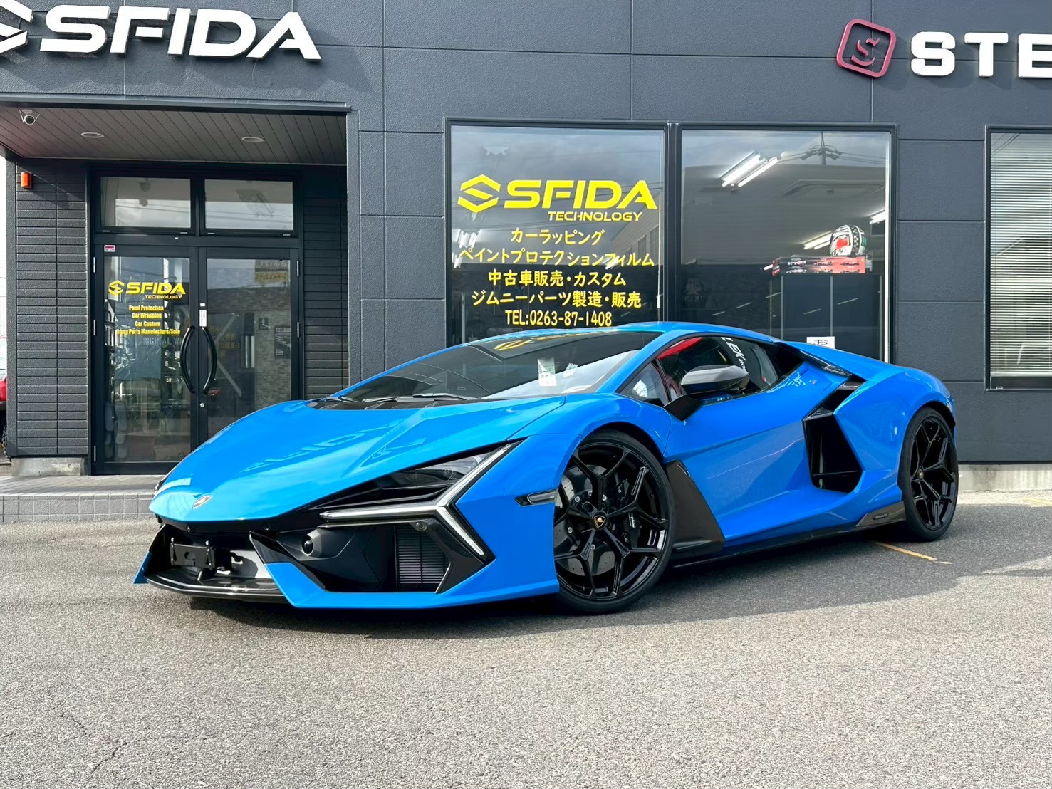 ランボルギーニ レヴェルト プロテクションフィルム施工