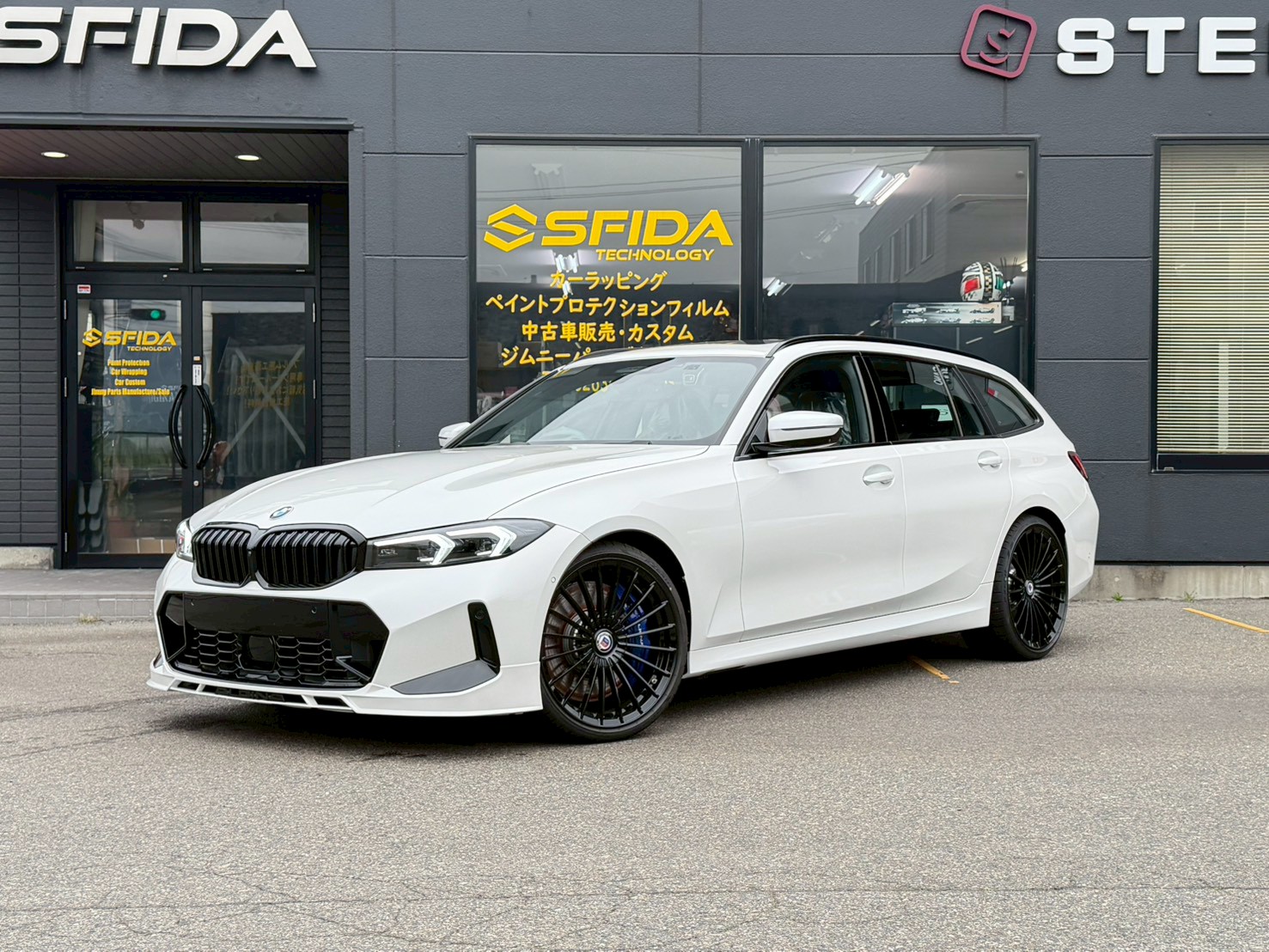 BMW アルピナ D3S　プロテクションフィルム施工